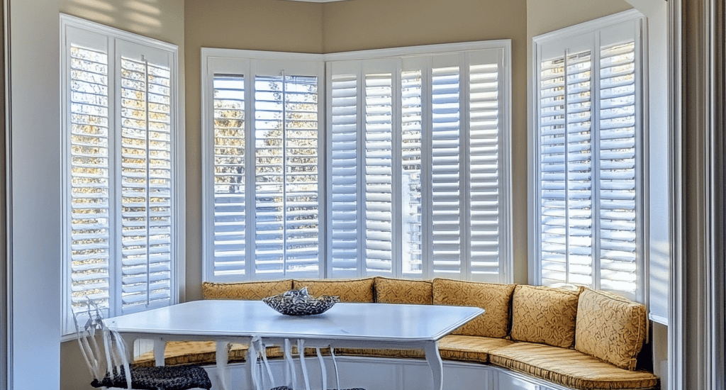 California shutters in a room - how to fix the issues