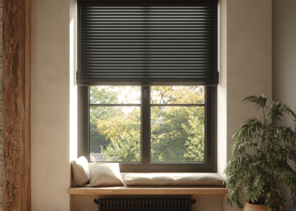 Zebra blinds for Light Control
